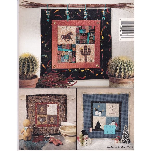 Vintage Quilt Patterns, Really Quick Quilts by Jane Seelig and Ohma Willette - Picture 2 of 2